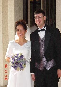 On our wedding day at the Jordan River Temple 11/23/2002
James Coe Schaefermeyer
10 Feb 2004