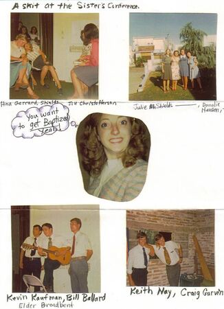 from scrapbook of Hna. Julie Shields Ahlstrom - Santa Fe 1976
D. Keith Nay
20 Jul 2013