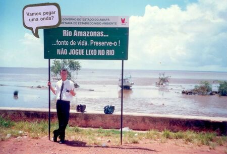 Rio Amazonas visto de macapá 2001.
Fernando  Pereira
23 Nov 2009