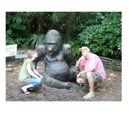 Minha esposa e eu estavamos conversando com um amigo nosso no zoológico.  As coisas que elle nos ensinou foi bem interessante.
Bryan David Clark
03 Sep 2009