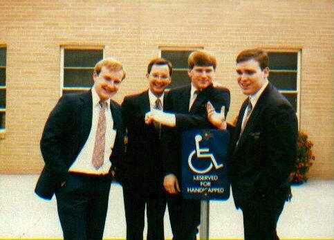May 1988.
Left to right: Elders Neff, Hargis, Durrant & Stevens.
Philip John Turney
11 Dec 2001