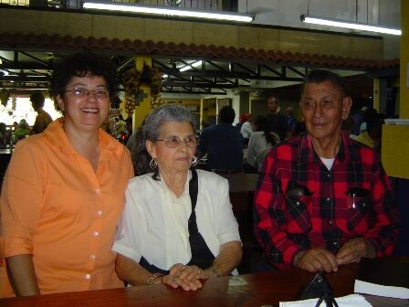 My wife, Marlene Jimenez Coto, and her parents, Manuel A Jimenez Serrano and Amalia Coto Bonilla in 2007. They were the first family baptized in Heredia, CR.
Kevin O Moss
29 Nov 2008