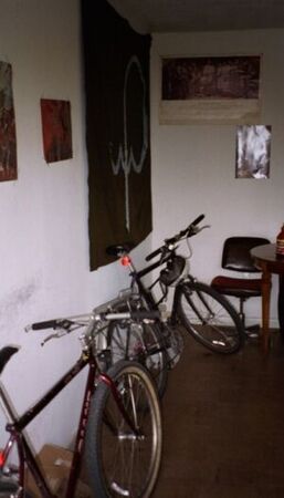 Our wonderful bikes parked inside our Hialeah apartment.
Matt D George
14 Jul 2005