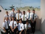 Picture of the Elders currently serving in Cotonou, Benin. Picture provided by Elder Pomares.
Kelly Pomares
05 Oct 2007