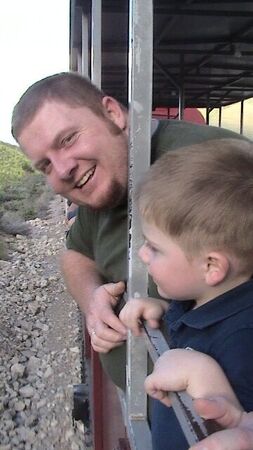 Me and my son Riding the train.
Nathaniel Scott Brown
07 Sep 2008
