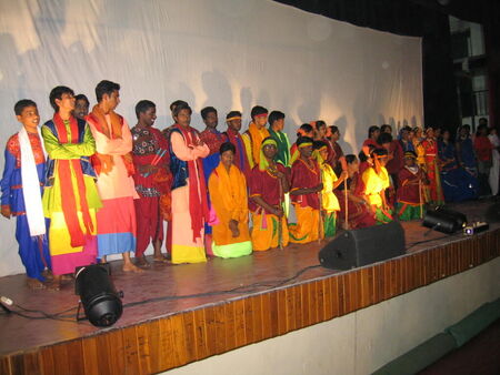 The Whole Hyderabad District Youth after their Dance Performance
menon sanjeev kumar
11 Jan 2006