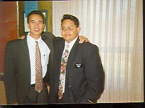 This is Elder Hansen from Salt Lake City, and me. We were the only polynesian missionaries out there at the time.
James Motulalo Tonga
05 May 2005