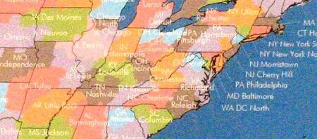 Eastern U.S. photo of Provo MTC map
Dan Peay
24 Sep 2009