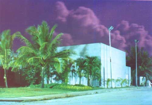 The back of the Barrigada Chapel, taken on a long exposure at night.
Andy Foss
11 May 2003