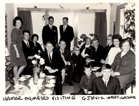 Hamar members visit Gjovik investigators Nov 1966
Kenny  Mazzanti
13 Dec 2013