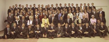 This is all the missionaries when President Hinckley came to visit.
Ammon Von Lovell
04 Jun 2003
