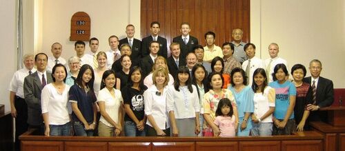 The group of some members and missionary who help to prepared and supported for 40th Anniversary in Bangkok Stake-Thanking party on Nov.4, 2006.
Wisan  Wisanbannawit
20 Feb 2007