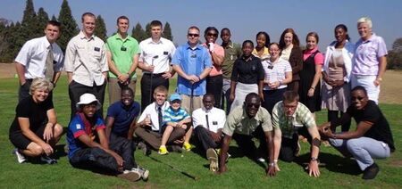 Elders and Sisters serving near Harare on P-Day with the Pro Golfer ladies who run the Eyes for Zimbabwe charity.
Vicki Haltom
22 Oct 2013