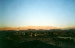 This is the sunrise from the roof of our house in Alto Comedero. Jujuy is absolutely gorgeous. Count it a blessing (get it, count) if you get to go there.
David  Sallay
24 May 2004