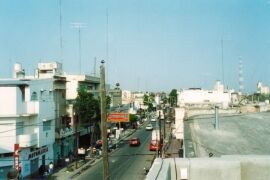 This is a view from our roof of downtown La Banda, which is just east of Santiago del Estero. La Banda was a fun town, and always one of the missionaries' favorites.
David  Sallay
24 May 2004