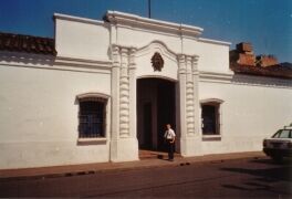 This little house is where they signed their declaration of independence. It also appears on the back of the 2 peso bill. It's just two blocks south of the central plaza. There's a museum inside, but that costs money. So just take a picture out in front.
David  Sallay
24 May 2004