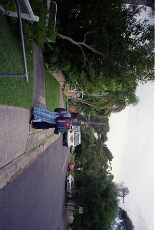 Sister T. Smith trying to lug a heap of luggage down a very big hill
Rachel  Ardern
30 Sep 2005