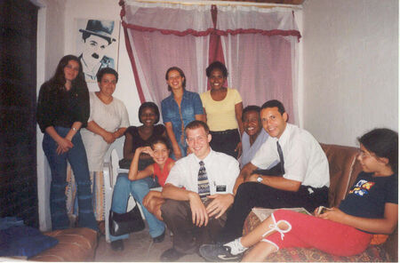 Tim's surprise b-day party from left to right is;

Estephane, Rosanne, Carla, Yasmine (beside Tim), Kerigina (behind Tim), Lucilini, Luci, E. Marcelino & he doesn't know the last one
DOESN'T HE LOOK GOOD!?
Gregary Palmer
29 Apr 2002