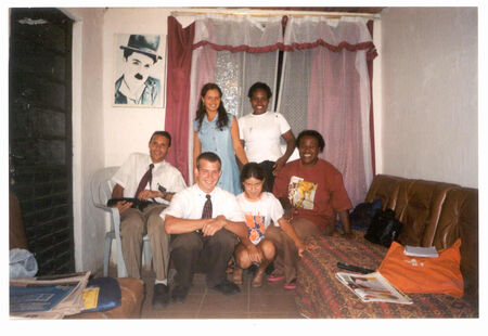 These are Krigina,Lucilene,Elder Marcelino,Elder Cunningham,Yasmine,and Lucy.
Timothy David Cunningham
13 May 2002