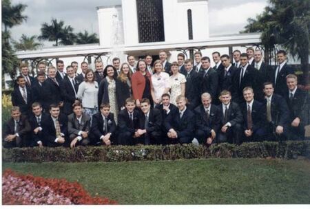 The Group of Missionaries that was in the MTC in Sao Paulo with me
Joseph C Windham
07 Jul 2002