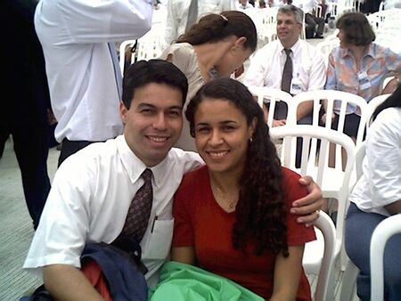 My wife Valquíria and I at the Celebration.
Claudemir M. Bonfim
19 Sep 2005