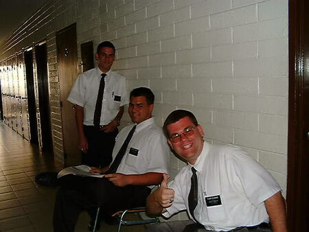 Elder Phillips, Elder Schaub, Elder Glauser
Richard S. Bangerter
30 Oct 2002