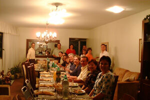 Stake Presidents and Wives to dinner at the Mission Home
Richard S. Bangerter
12 Jan 2003