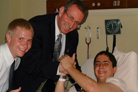 Surgery!  Elder Dixon, President, Elder Solomão
Richard S. Bangerter
21 Jun 2003