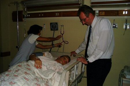 Another Surgery!  Nurse, Elder Figueiró, President
Richard S. Bangerter
21 Jun 2003