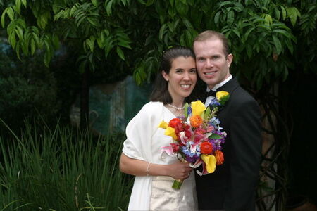 This is a photo of me and my wife at our wedding reception.
Paul  Sigafus
20 May 2004