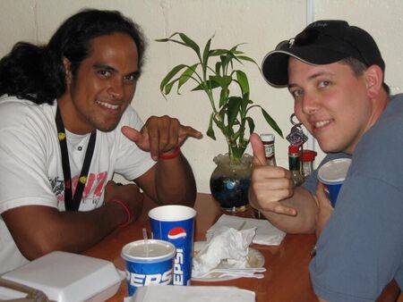 Went to visit Hawaii in May and caught up with my old pal DJ. Here were are at Papa Oles
Eric  Morgensen
18 Jul 2006