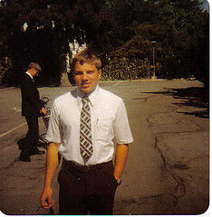 Elder Don Milligan with Elder Brent Beckstead in background. Around July 1980 in San Jose, California.
Terry L. Van Wormer
15 Apr 2008