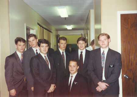 Elders Kevin Baker, Bruce Stamper, Samuel Leavitt, Michael Flanders, Thomas Copeland, Jordan Law, and Steven Martini. Santa Rosa Mission 1992
Thomas H Copeland
22 Feb 2009