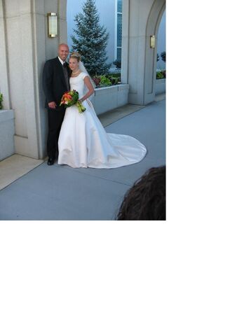 wedding day pic last year 8.15.03 at Timpanogas Temple
Clinton William Larsen
22 Sep 2004