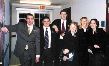 Elders Nahoolewa, Webb, and Hamilton.  Sisters Gillenwater, Garcia and Rhees
Ryan Daniel Webb
03 Jan 2003