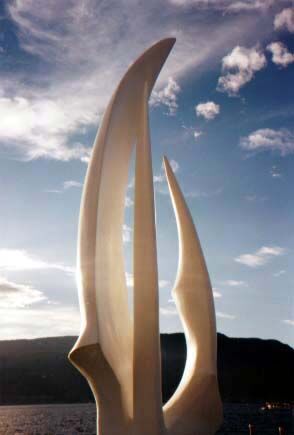 The famous statue of the Sails in downtown Kelowna by the waterfront.  Submitted by Jim Pipes
Richard Funk
10 Nov 2003