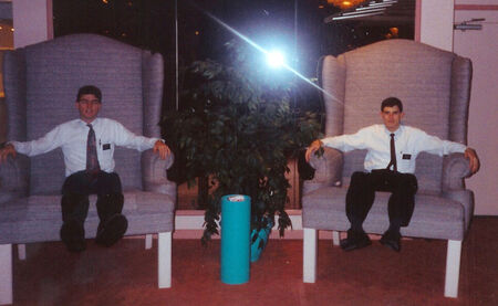 Driggs and Bott sitting in the Big Chairs I think in Saskatoon
Timothy  Bott
06 Mar 2007