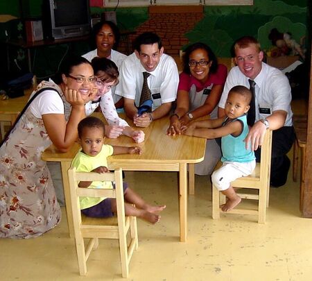 Presentation of tables and chairs to children's shelter - Humanitarian Donation
Patricia A. Peterson
20 Jul 2005