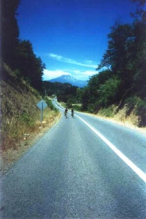 Nunca hubo bicicletas en la mision, solo soñando y con los Andes de fondo. (con Elder Cortez)
Alejandro  Cifuentes
18 Jul 2006