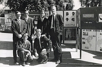 Vallenar Expo 1969 - Back L-R, Elder Tim Hansen, Elder Charles Preston, Elder Fenn, Elder Grant Layton.  Front L-R, Elder David Hansen, Elder Bart Manning.
Tim L Hansen
26 Nov 2006