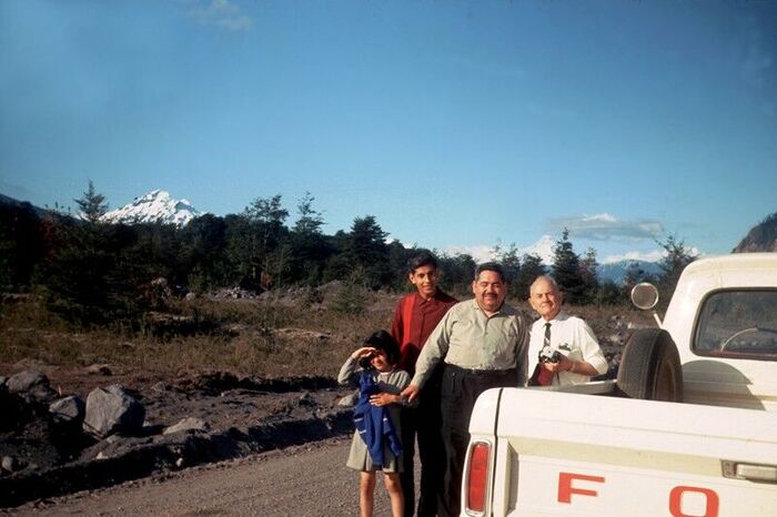 Left to right: Elena, Ricardo Garcia, Jr. Ricardo Garcia, Sr, President Spencer W. Kimball. September 1966.
Blaine Nay
25 Jul 2010