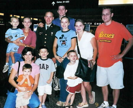 I just graduated from Army basic training and met my family at Phoenix airport.
Kevin Merrell Thurman
24 Oct 2002