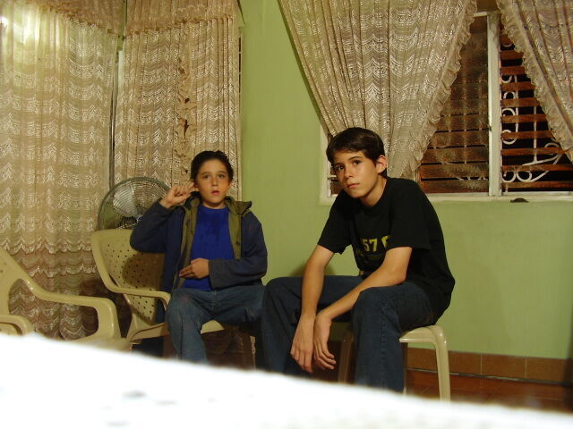 David (15) y Andrés (13), the next generation of missionaries in my family.
Hugo Alejandro Arias Otero
02 May 2006