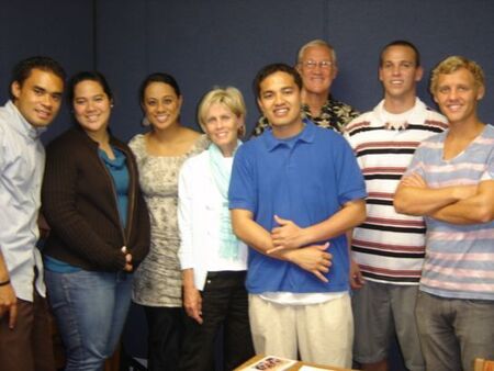 Hawaiian CCSM Reunion Nov 19 09 at BYU-Hawaii campus in Laie, HI. The group includes Roman Matthew who took a two-hour bus ride to join us. He is working and will be going to a JC in Honolulu in Jan.
Daniel Siemens
26 Nov 2009