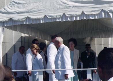 Cornerstone Ceremony
Daniel Lloyd Rasmussen
19 Mar 2001