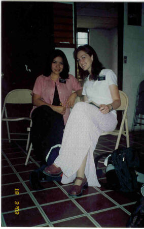 Hna Hodson y Hna Benavides en nuestra primera reunion de Distrito en la Zona SSN
CLAUDIA LUCIA BENAVIDES
11 Nov 2005