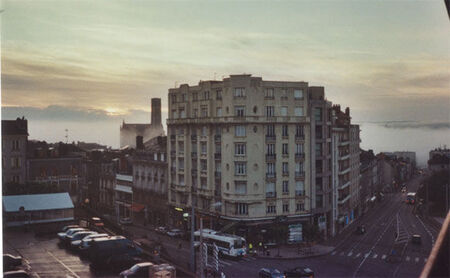 Seen from the elders' en ville appt during the usual morning fog.
Matthew C. Sample
07 Nov 2003