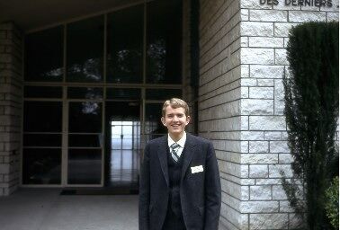 The late Mark Baughman in front of Bordeaux chapel, summer 1971
Fred J. Clark
18 Feb 2006