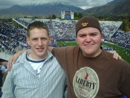 bryce sagers and i at the byu/san diego st. game
Kenneth Scott Mallard
25 Oct 2006