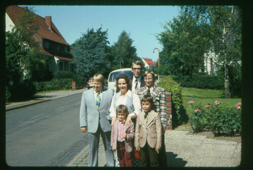 President Schwendiman and Family in Bremen.  1973
Wayne M. Jensen
15 Sep 2005